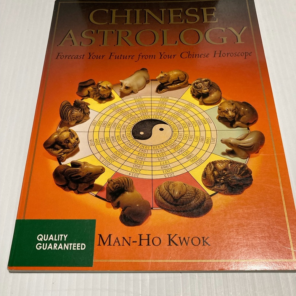 Chinese Astrology by Man-Ho Kwok - Orange Cover